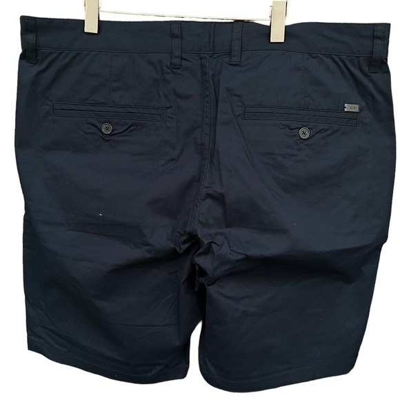 Armani Exchange Bermuda Shorts Navy Blue Size 36 NWT! - Picture 5 of 6